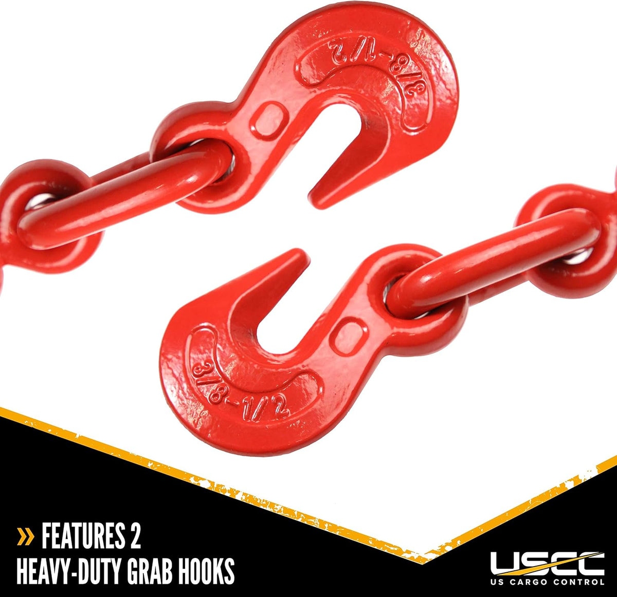 3/8 Inch x 1/2 Inch Lever Chain Binder 4 Pack E621