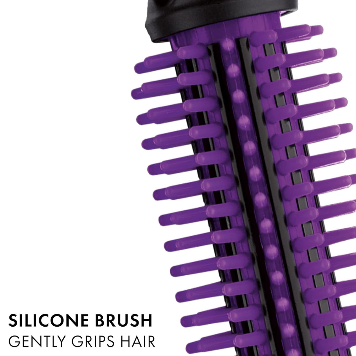 Heated Silicone Bristle Brush Styler P5743