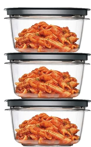 12 Piece Food Storage Set with 6 Containers and 6 Lids X43892