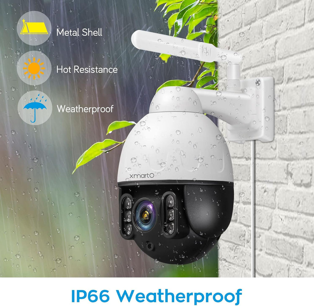 5MP 40x Zoom Auto-Track Rotation Wireless Security Camera L132345