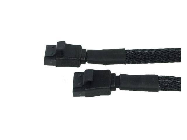 SATA 3.0 Cable with Safety Latch 15cm Black S56935