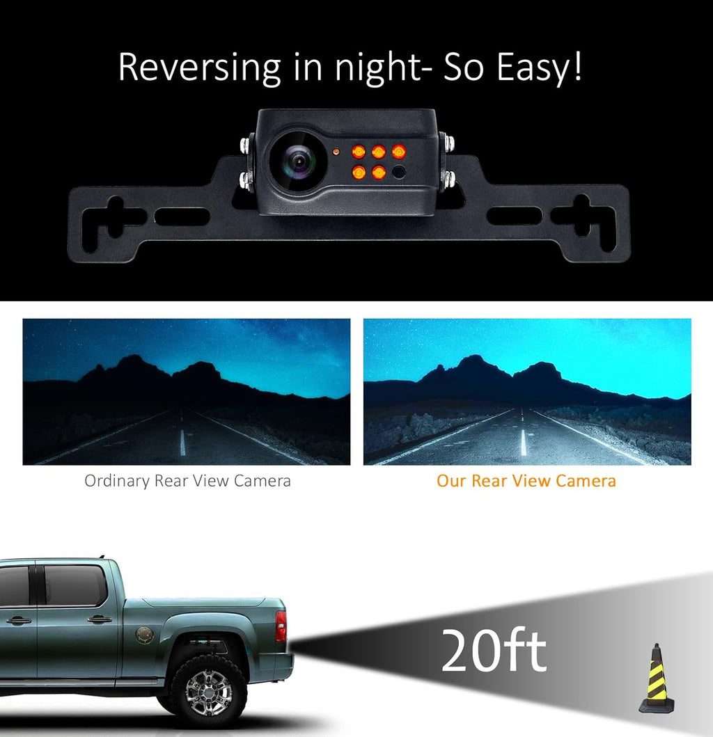 IP69K Waterproof Wireless Backup Camera System H87507