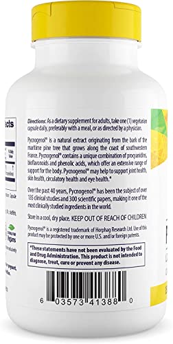 150 mg French Maritime Pine Bark Extract Veggie Caps R396