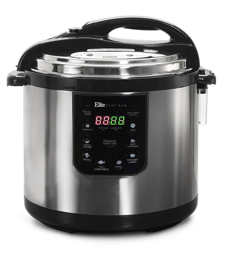 10 Quart Black Electric Pressure Cooker Z11959