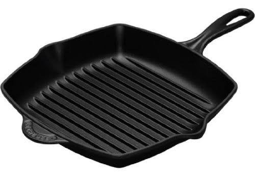 Enameled Cast-Iron Square Skillet Grill O3856