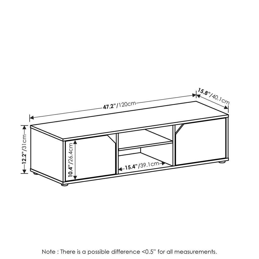 French Oak TV Stand up to 55 Inch E507