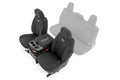 Black Neoprene Seat Covers W831