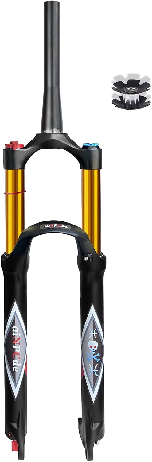 MTB Front Fork 26 27.5 29 Inch 140mm Travel Air Suspension Fork R594
