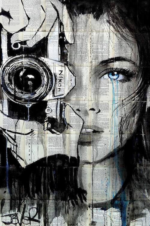 Shootin Print Canvas Art S592