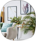 Asymmetrical Wall Mounted Mirror, 19.7 x 20.5 Inches Z30813