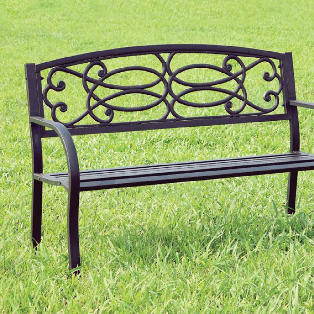 Patio Steel Bench B83885