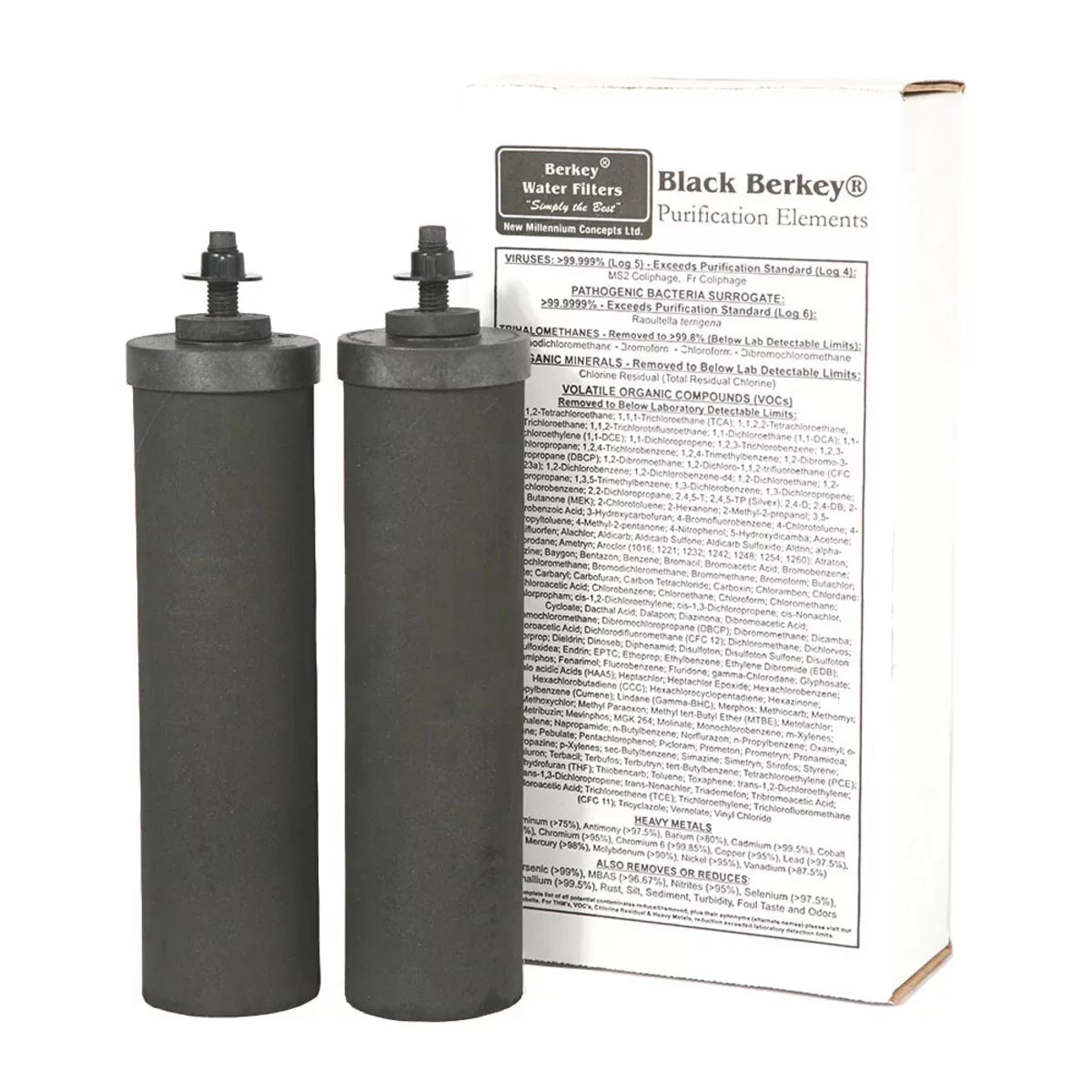 1.5 Gal Water System 2 Black Purifiers N4897