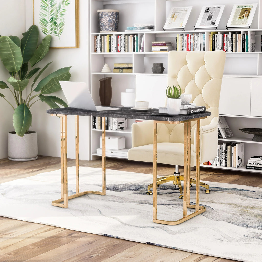 47-inch Steel Computer Desk with USB Ports S7334