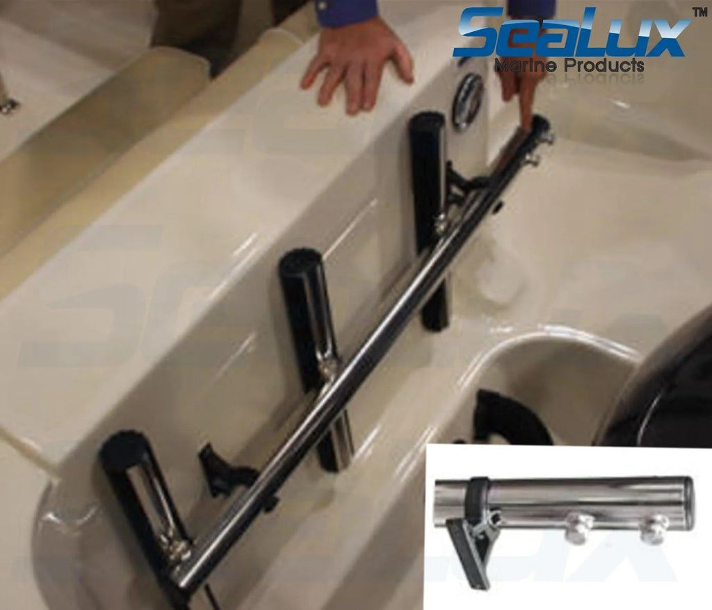 Dive Ladder Storage Clip Bracket Set (Pair) For 1-1/2" Dia. Tubing H2369