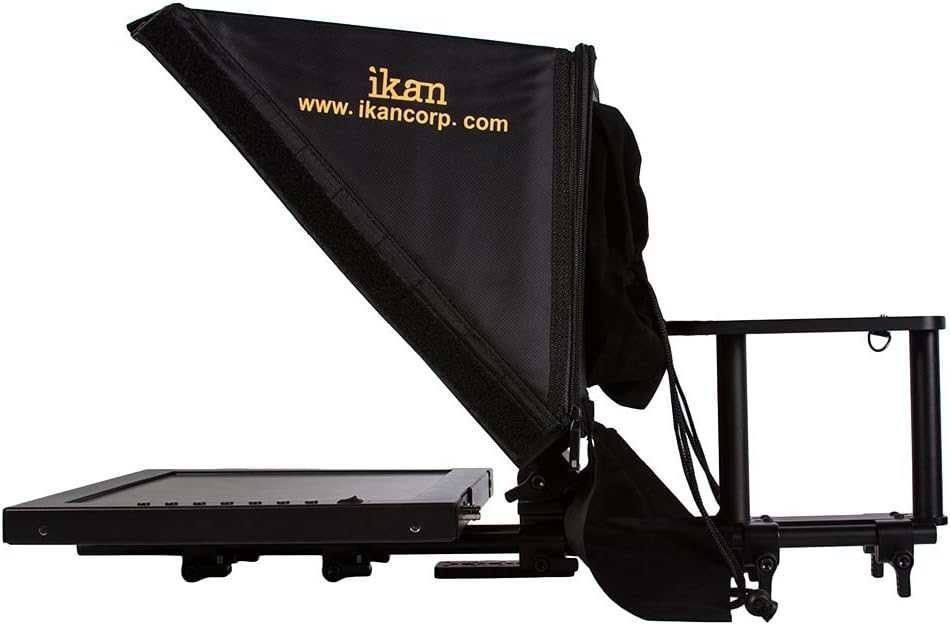 15-inch Adjustable Glass Teleprompter - Black U6767