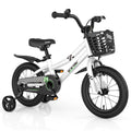 14 Inch Kids Bike with Training Wheels and Basket C31450