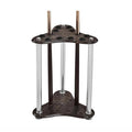 Brown Wood 12 Pool Cue Rack Stand P288