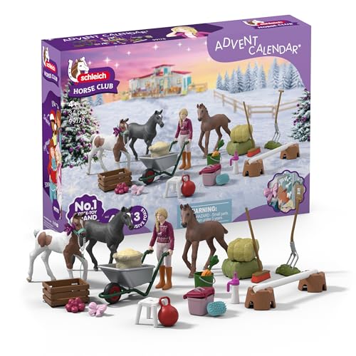 Horse Club Advent Calendar with 34 Toys Z22024