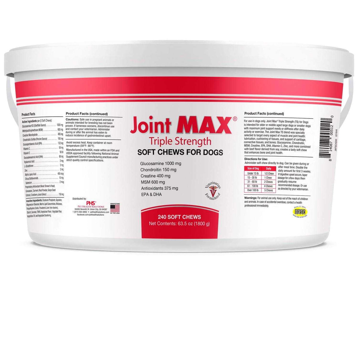 Joint MAX Triple Strength Soft Chews C327157