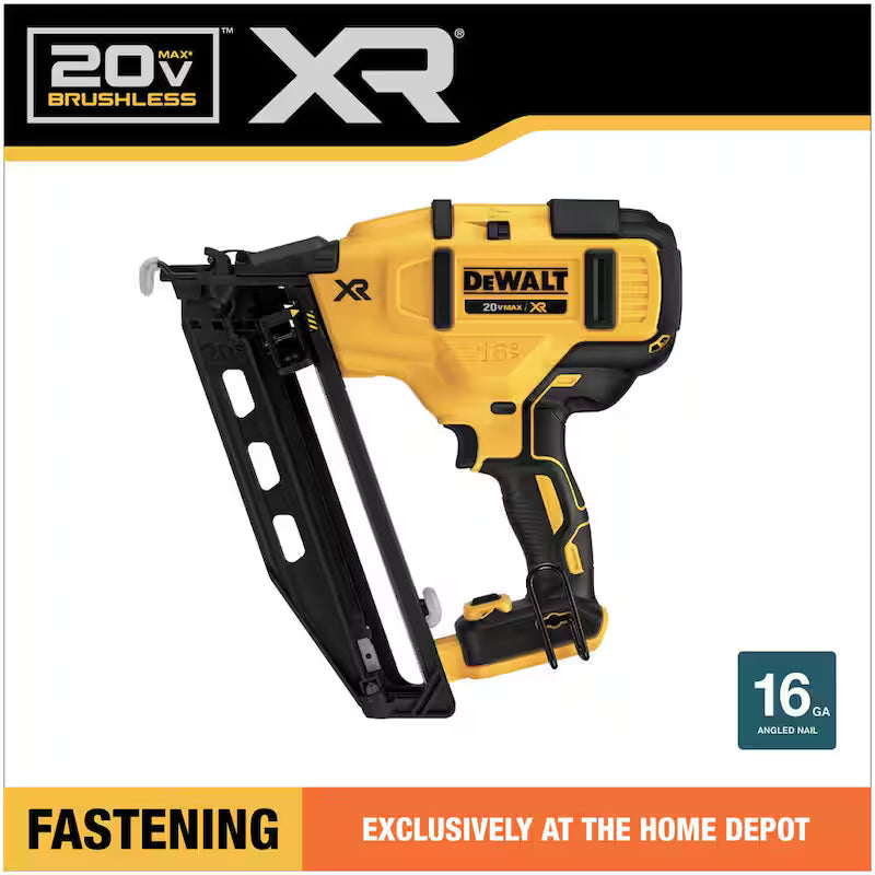 20V MAX Cordless 16-Gauge Angled Finishing Nailer B420