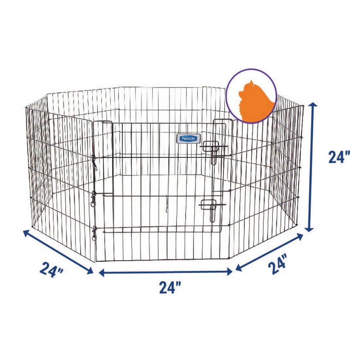 Exercise Pen with Door D883926