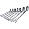 7 Piece SuperKrome Flex Fractional Combination Wrench Set I675