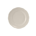 7 1/4 inch Scalloped Edge Plate in Eggshell White, Case of 36 J98345