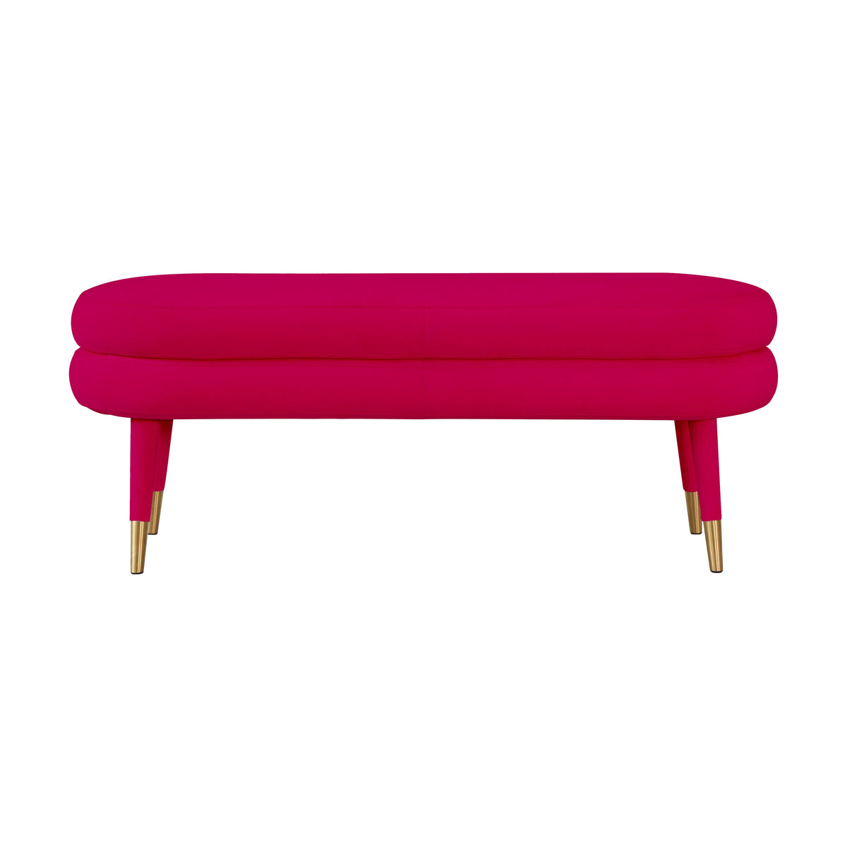 Pink Velvet Bench A832768
