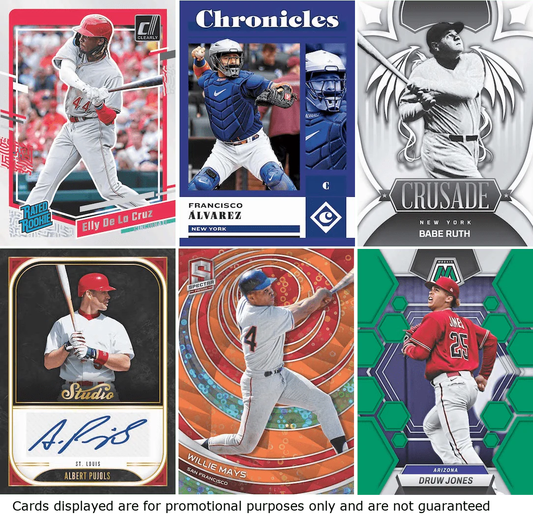 Baseball Trading Cards Mega Box D2741