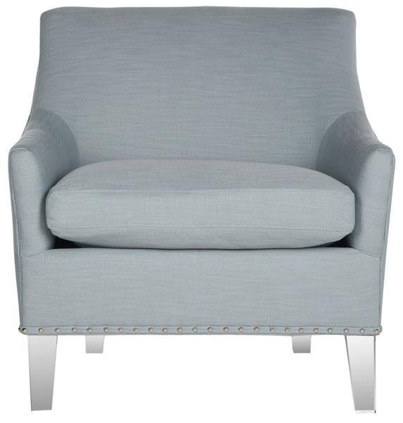 White Tufted Club Chair O382