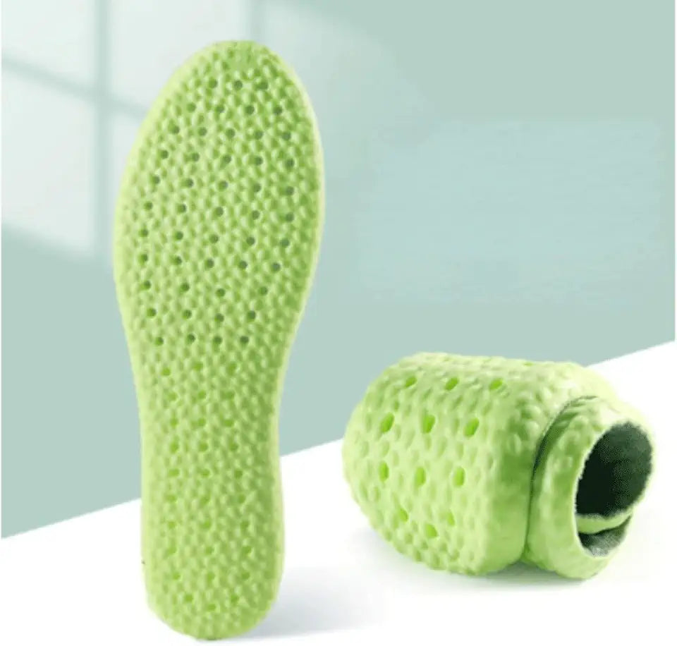 PU Popped Rice Particle Foam Breathable Soft Running Insole 3.5cm EU 41-42 L391