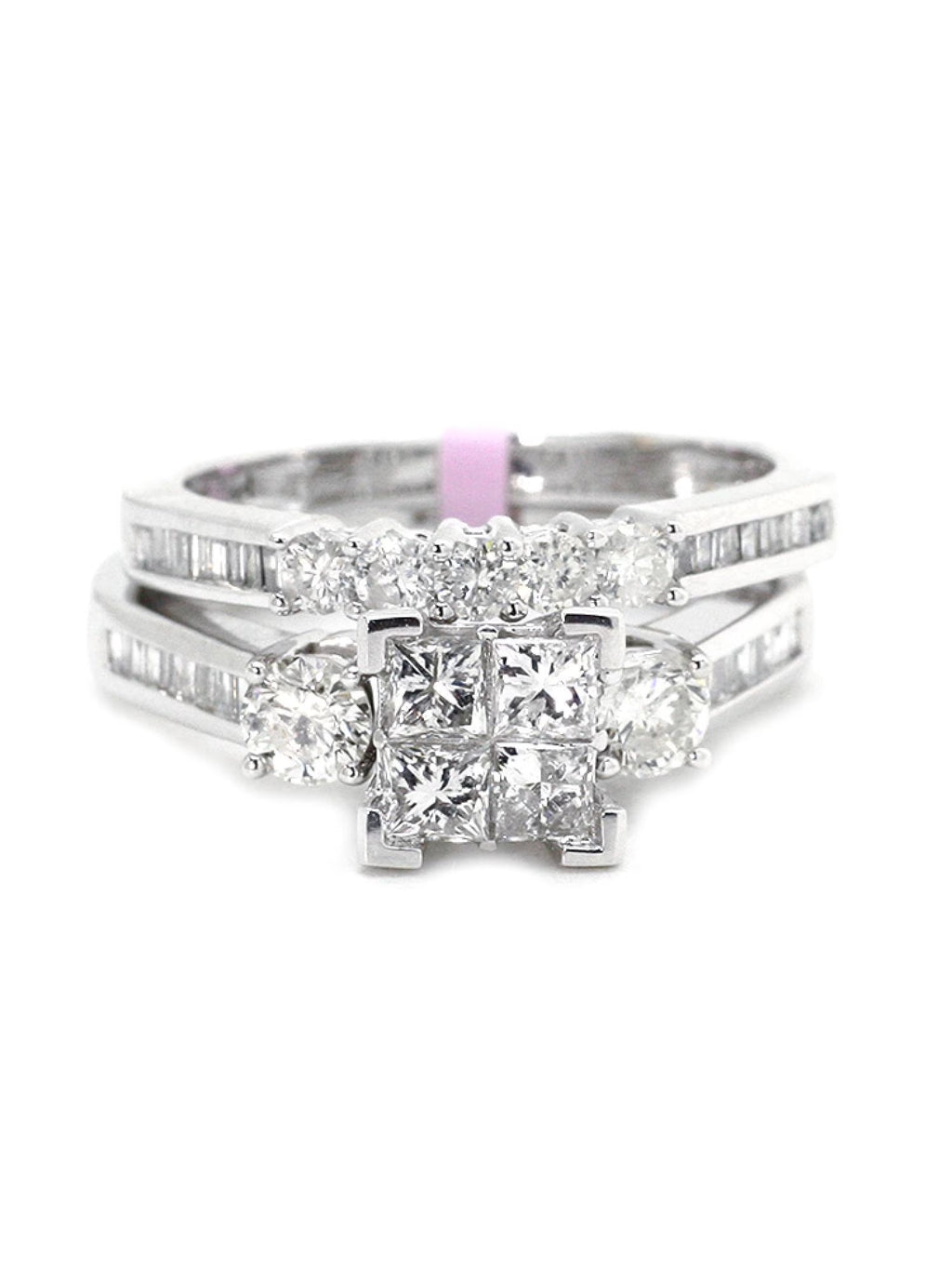 Princess Cut Diamond Engagement Ring G80796