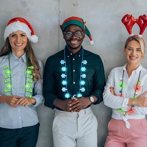 Christmas Light Up Necklace N7664