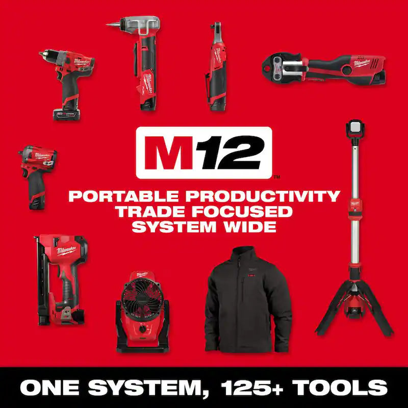 12V Cordless Drill Driver/Impact Driver Combo Kit with 23-Piece Titanium Drill Bit Set Q126740