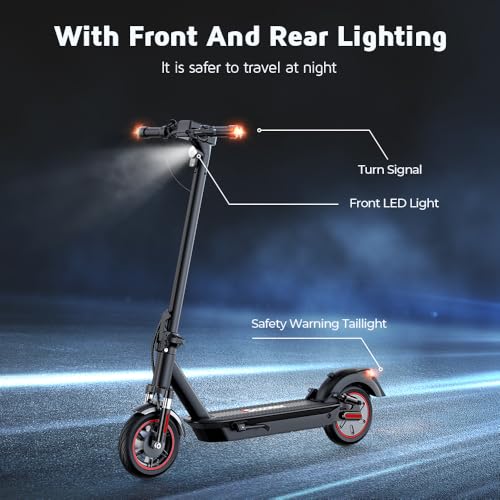 Electric Scooter with 10" Pneumatic Tires I464281
