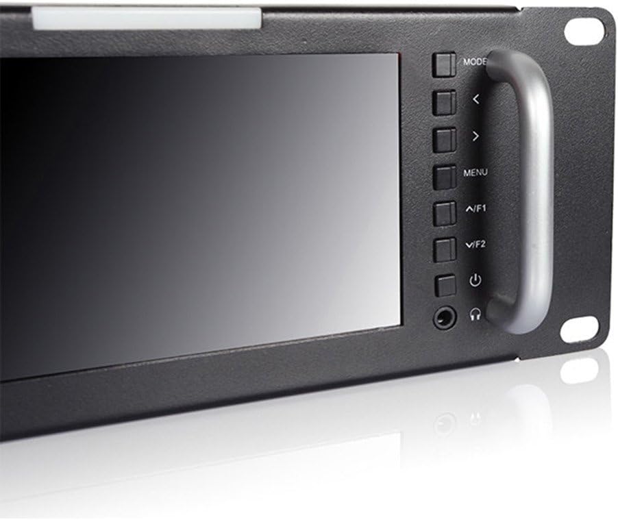 Triple 5 Inch 2RU Rack Mount Monitor LCD 800x400 3G SDI HDMI AV Input and Output K717