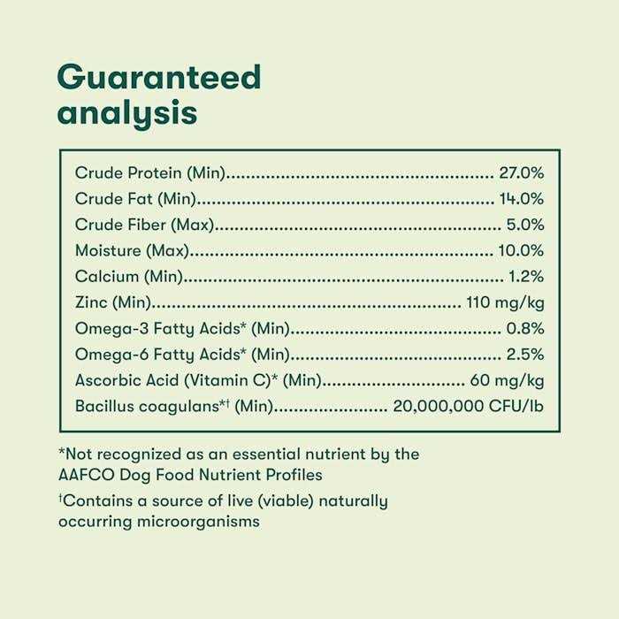Sweet Potato & Carrot Dry Dog Food W53158