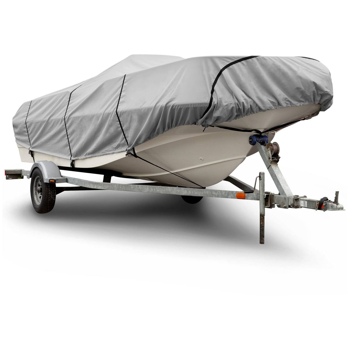 Gray 300 Denier Boat Cover R171
