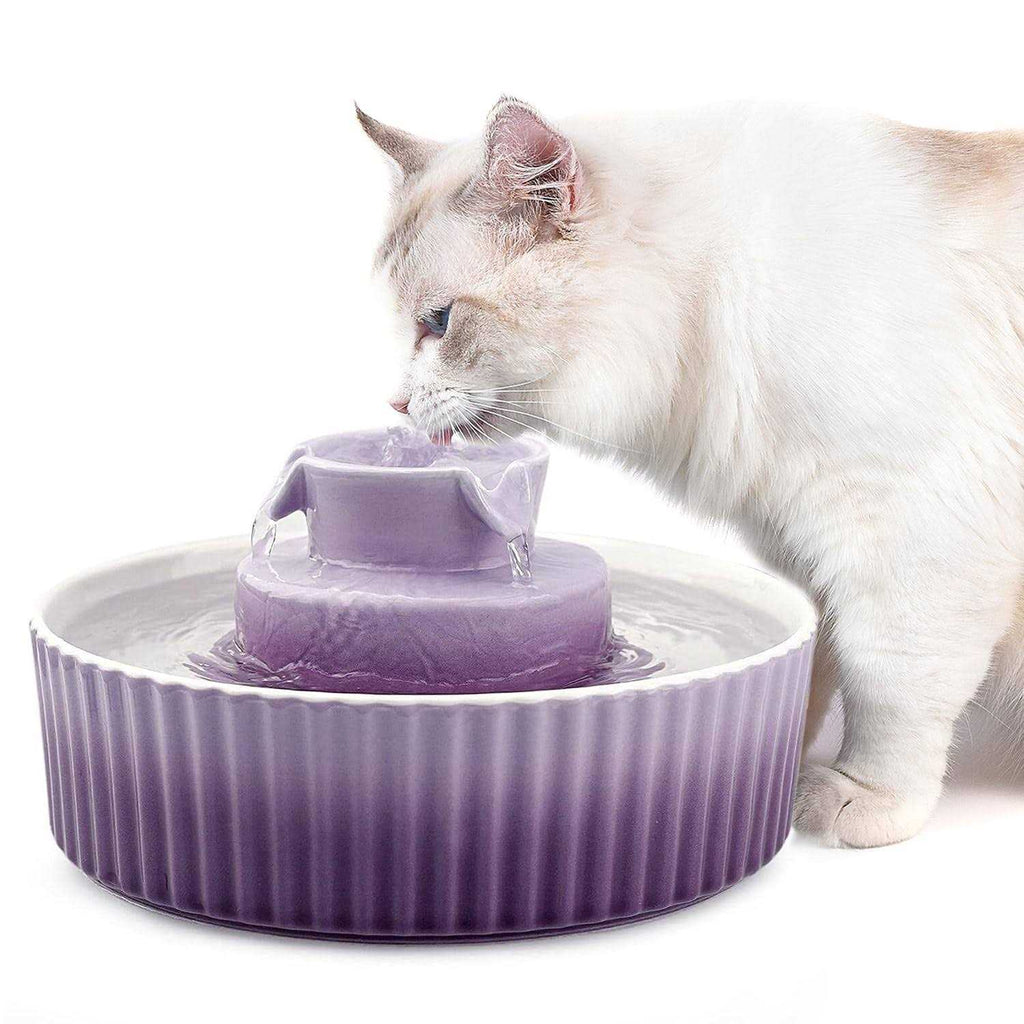 Ceramic Cat Water Fountain 2.1 L R41389