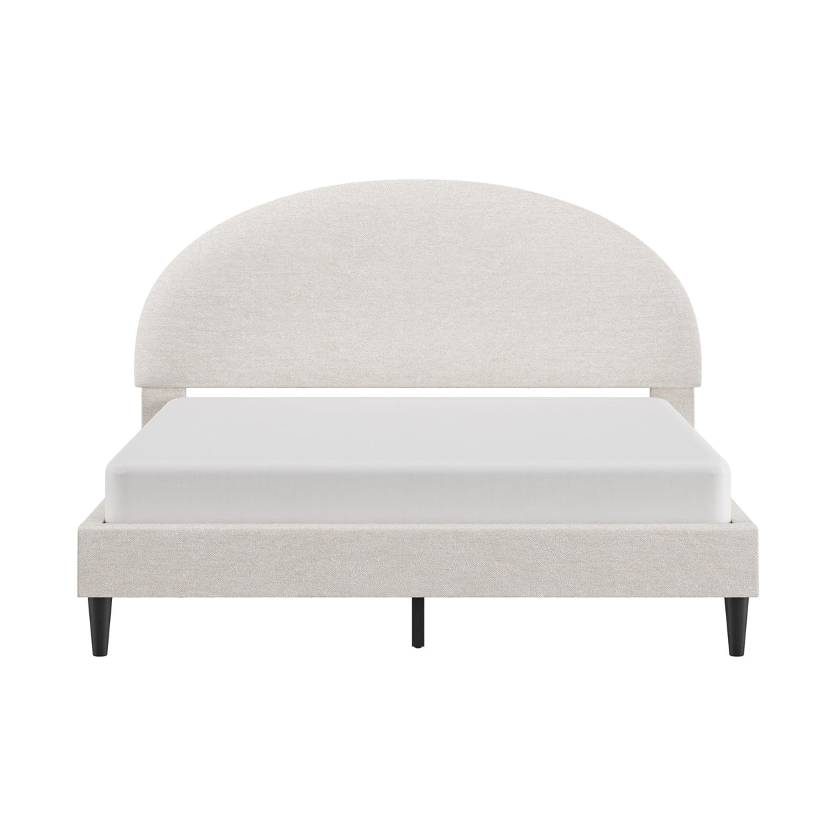 Queen Upholstered Platform Bed U496