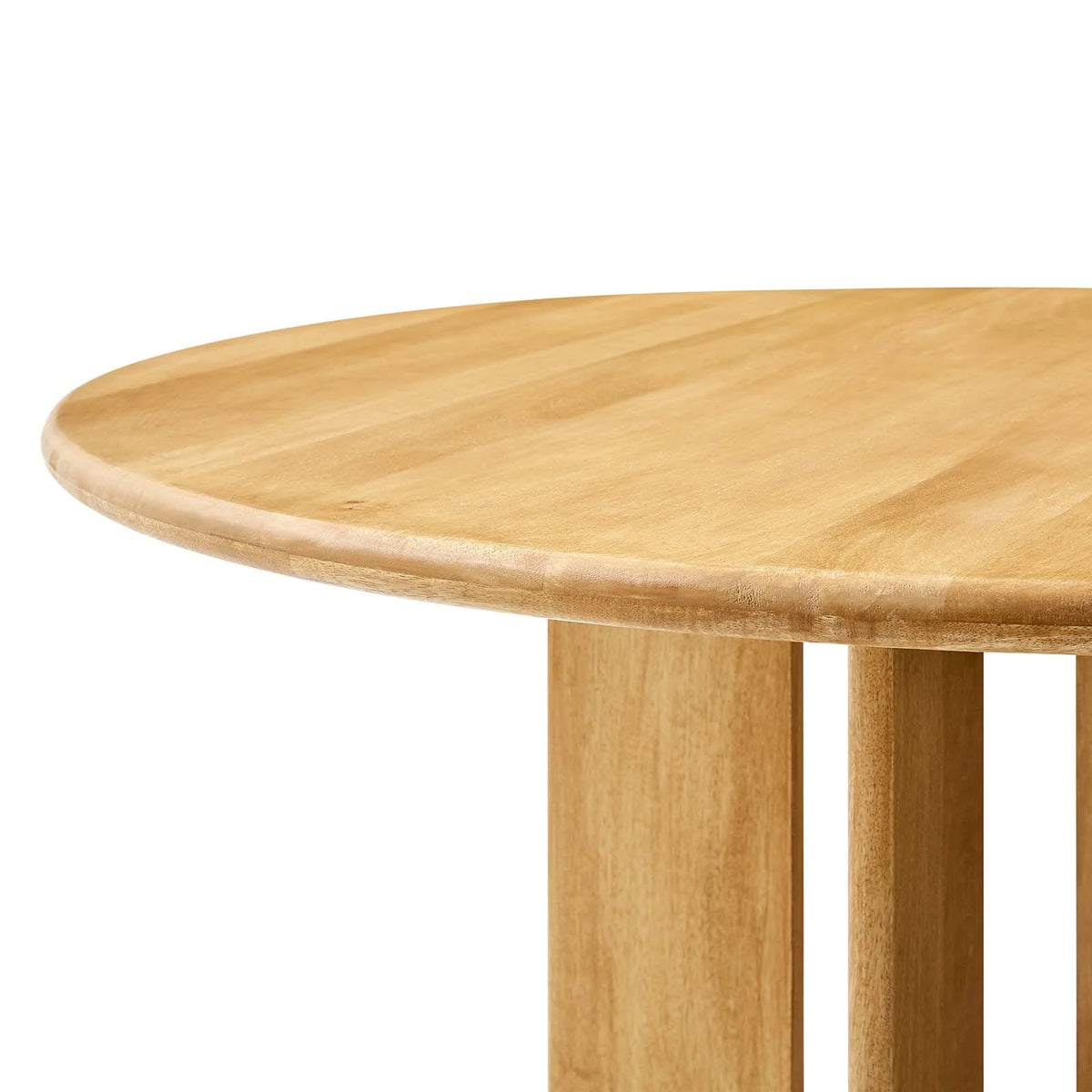 Round 48" Oak Wood Dining Table O98767