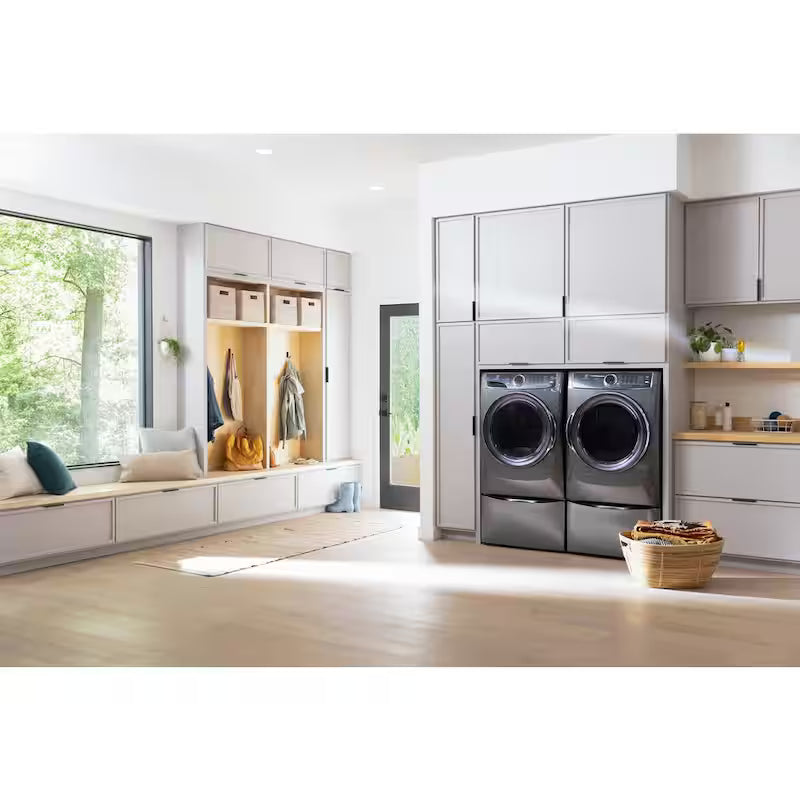 Laundry Pedestal with Storage Drawer M32688