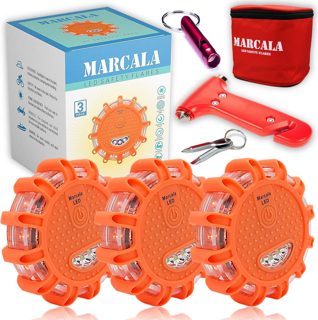 12-Pack LED Emergency Safety Flares X970504