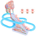 Small Piggy Sliding Toys Electric Piggy Climbing Stairs Tracks Slide Toy V8610