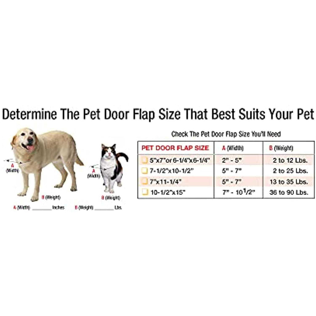 Aluminum Sash Pet Door P521