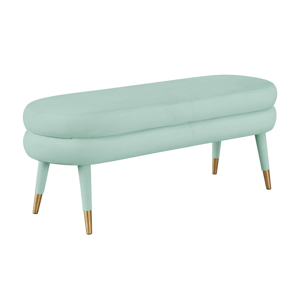 Pink Velvet Bench A832768