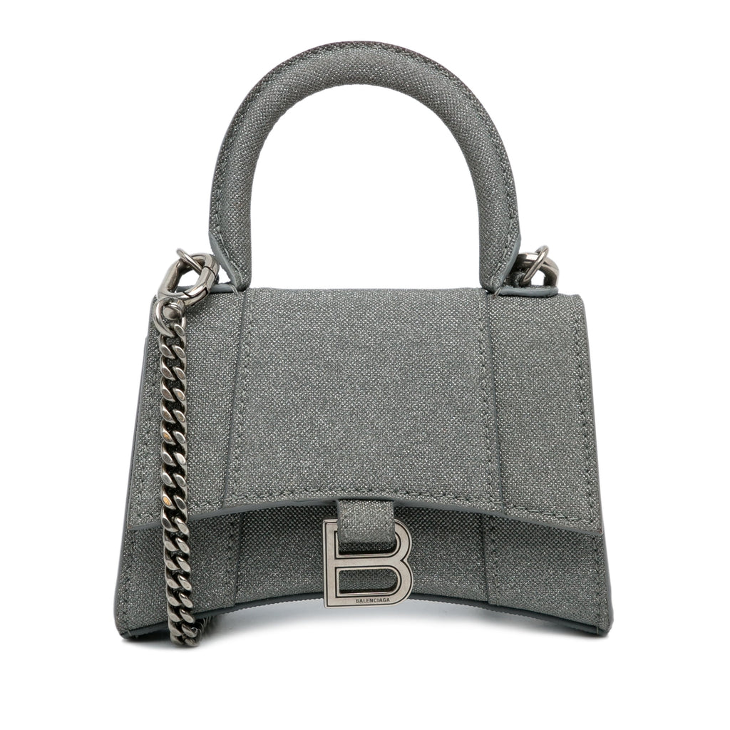 Gray Polyester Satchel M316594