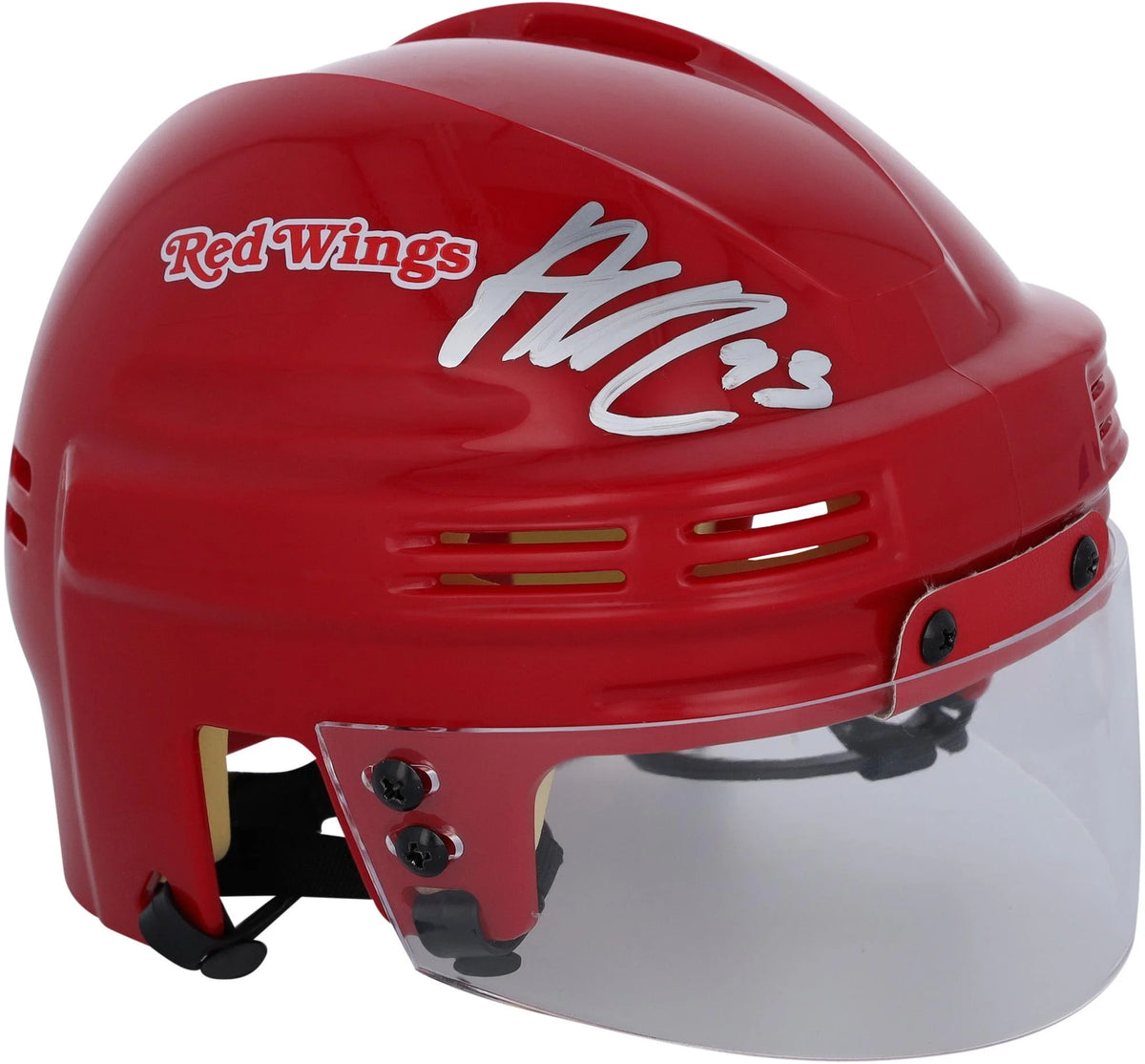 Autographed Red Mini Helmet R82677