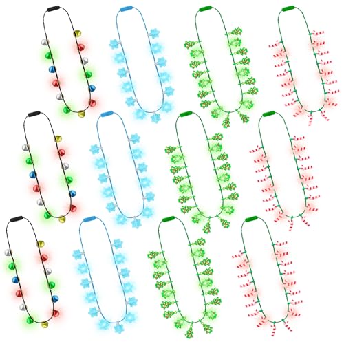 Christmas Light Up Necklace N7664