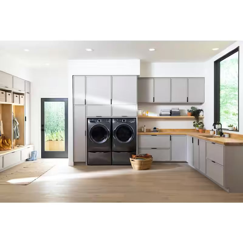 Laundry Pedestal with Storage Drawer M32688